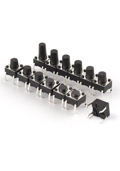 200PCS Hafif Dokunuş Düğmesi Anahtar Anahtarı Kutusu 10 Çeşit Spesifikasyon Ayarlayın (Yurt Dışından) fırsatları