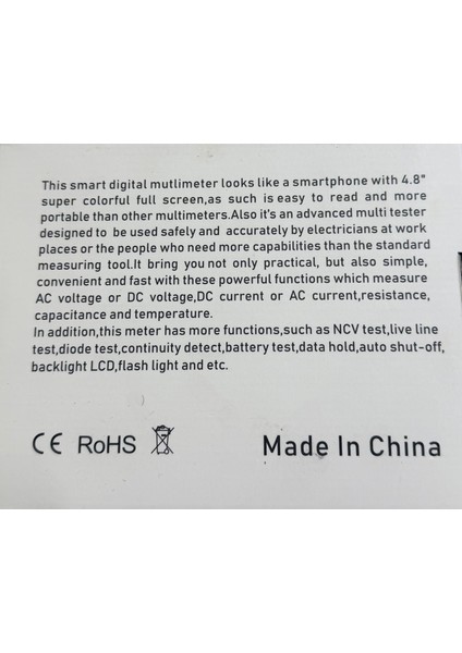 HD-660 Akıllı Tam Ekran Dijital Full Fonksiyonel Ölçü Aleti fiyatları