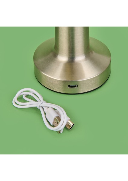 Lotus Masa Lambası - Krom indirimleri