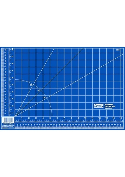 Büyük Kesme Matı, Renkli + 6 Revell Set