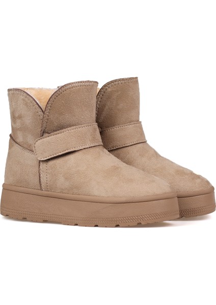 Kadın Vizon Günlük Kalın Taban Bot - Içi Kürklü Platform Streç Model fiyatları