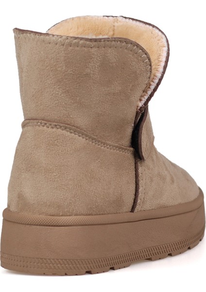 Kadın Vizon Günlük Kalın Taban Bot - Içi Kürklü Platform Streç Model indirimleri