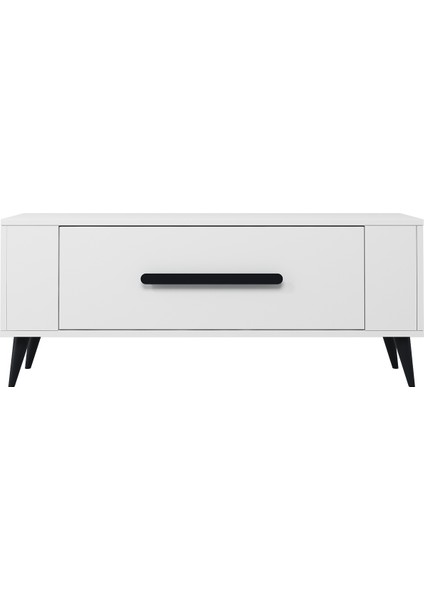 TV1336CT RETRO-128 Tv Sehpası Beyaz-Siyah fiyatları