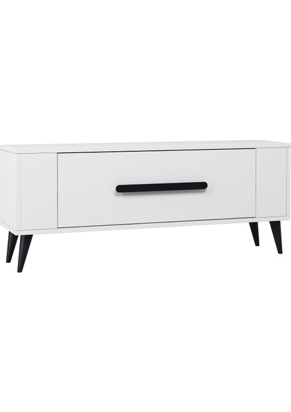 TV1336CT RETRO-128 Tv Sehpası Beyaz-Siyah indirimleri