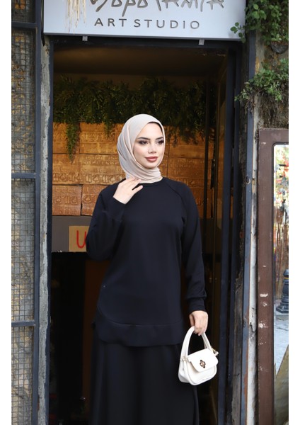 Oval Kesim Modal Etekli Takım fırsatları