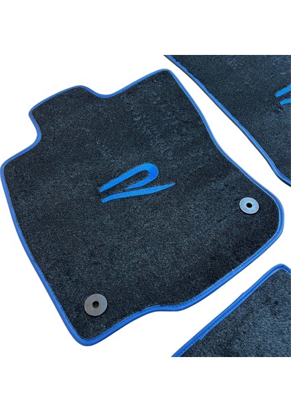 Oto Halı Paspas Seti Volkswagen Id.4 Serisi Modelleri Uyumlu Kadife Halı Kaymaz & Şık Tasarım fiyatları