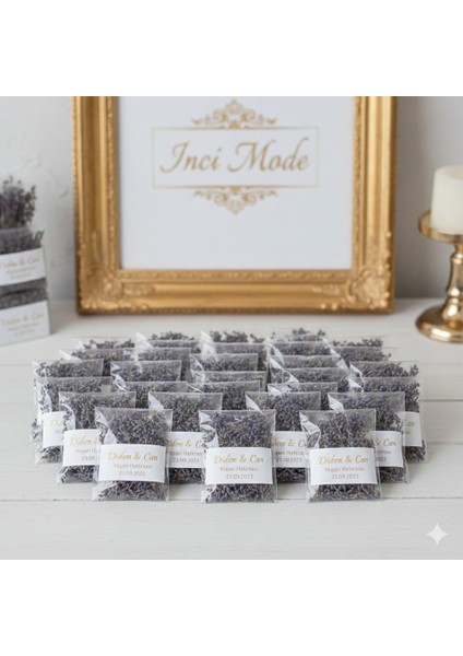 25 Adet Kişiye Özel Babyshower,dügün,nişan,kına,6 Ay Kınası,söz Özel Gün Dağıtmalık Toptan Lavanta Kesesi fiyatları