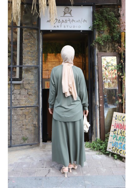 Oval Kesim Modal Etekli Takım indirimleri