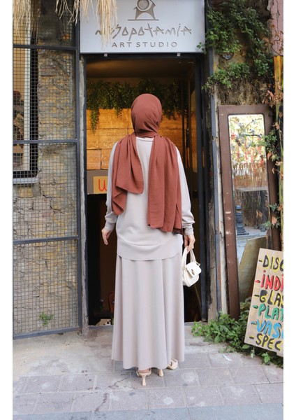 Oval Kesim Modal Etekli Takım indirimleri