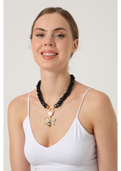 Arı Uçlu Bodrum Boncuk Kolye fiyatları