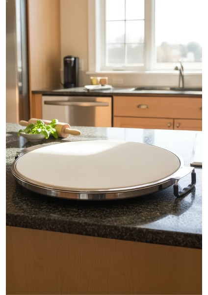 Seramik Fırın Taşı, Pro Plus Taş Fırın Makinesi Uyumlu, 31 cm Çap