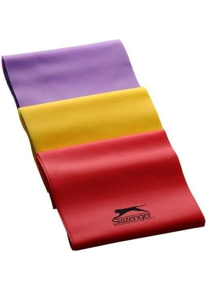 Üçlü Pilates Band Set 150X15 cm