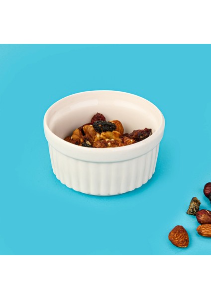 6'lı Suffle Kabı - Beyaz - 10 cm modelleri