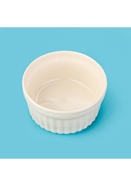 6'lı Suffle Kabı - Beyaz - 10 cm fırsatları