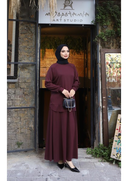 Oval Kesim Modal Etekli Takım fiyatları