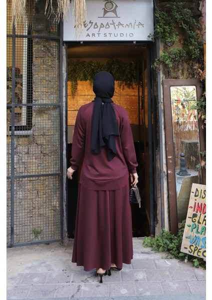 Oval Kesim Modal Etekli Takım indirimleri