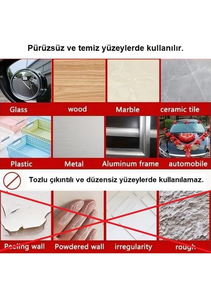 60 Parça Kolay Açılır Güçlü Çift Taraflı Bant 18MM*50MM (5148) fırsatları