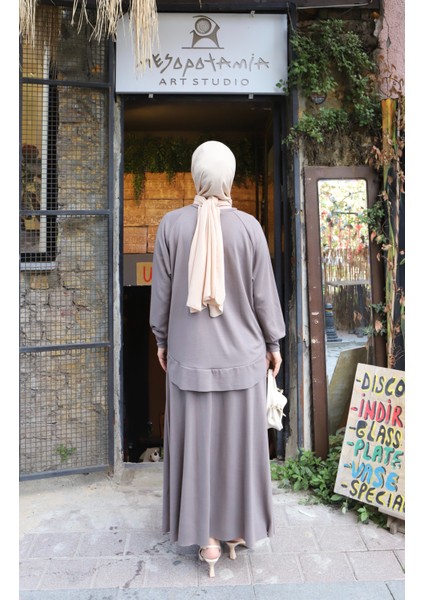 Oval Kesim Modal Etekli Takım indirimleri