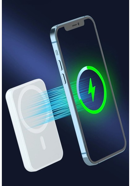 iPhone 11 12 13 14 15 16 17 Pro Max Plus 4000 Mah Magsafe Powerbank Kablosuz Şarj Felak Suresi fırsatları