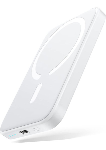 iPhone 11 12 13 14 15 16 17 Pro Max Plus 4000 Mah Magsafe Powerbank Kablosuz Şarj Felak Suresi