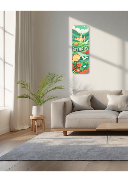 Modern Belarus Seyahat Temalı Pleksi Akrilik Duvar Tablosu – Uv Baskılı Pleksi Dekoratif Tablo – Ev, Ofis, Salon ve Oturma Odası Için Şık ve Modern Duvar Dekoru fiyatları