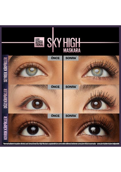 Lash Sensational Sky High Plum Twilight Maskara modelleri