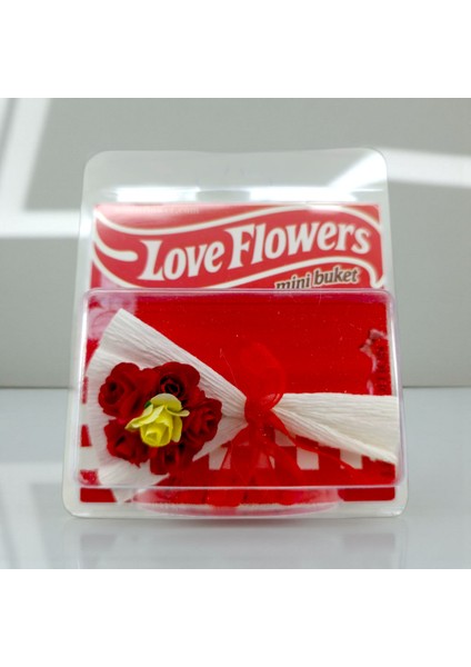 Sevgililer Günü Hediye Seti Peluş Anahtarlık, Sonsuzluk Gülü, Kar Küresi, Atlı Karınca