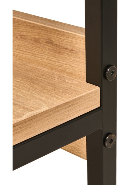 Dora 2 Kapaklı Vestiyer Dolap - Safir Meşe - 187X45X70 cm