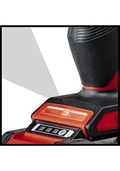 Te-Cd 18/45 Akülü Vidalama Set 1,5 W Güç, 10 mm Anahtarlı Mandren ve 1x2,0 Ah Akü