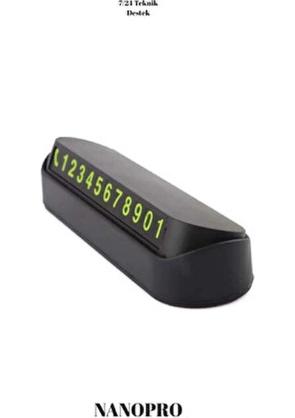 Içi Park Fosforlu Numaratör Oto Cam Kartı Telefon Numarası İçin Şık Görünüm ve Ergonomik Kullanım indirimleri