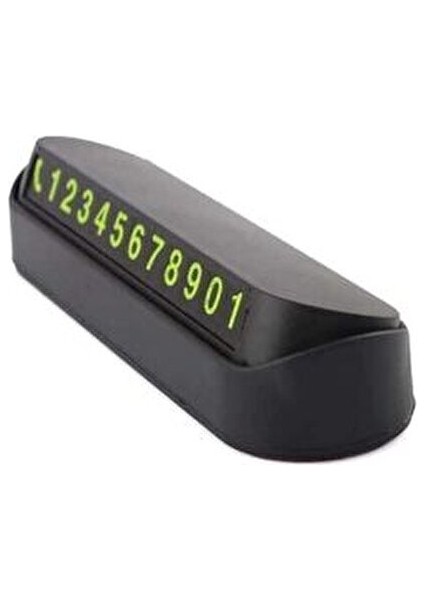 Içi Park Fosforlu Numaratör Oto Cam Kartı Telefon Numarası İçin Şık Görünüm ve Ergonomik Kullanım