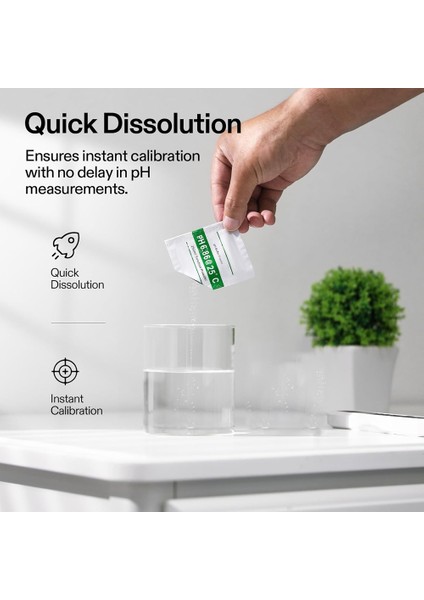 18 Paket Ph Metre Tampon Çözeltisi Tozu Ph 6 86/4 00/9 18 Hassas ve Kolay Ph Test Cihazı Kalibrasyonu Için Ph Tampon Tozu (Yurt Dışından) fırsatları