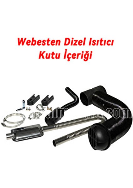 Pro Dizel Isıtıcı Taşınabilir 12/24/220V Uyumlu Sessiz ve Tasarruflu Araç İçi Aksesuar