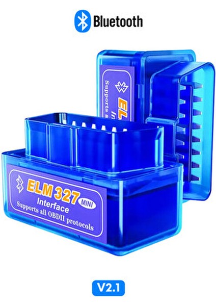 Elm 327 Super Mini Bluetooth V2.1 OBD2 Araç Arıza Tespit Cihazı 12 Volt Universal Araçlar İçin indirimleri