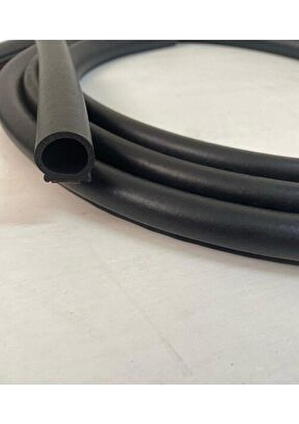 D Tipi Bantlı Kapı Fitili (Çap-15 mm) - Universal Araçlar İçin Ses, Hava, Isı Yalıtımı