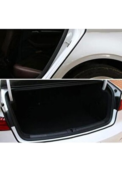 D Tipi Bantlı Kapı Fitili (Çap-15 mm) - Universal Araçlar İçin Ses, Hava, Isı Yalıtımı