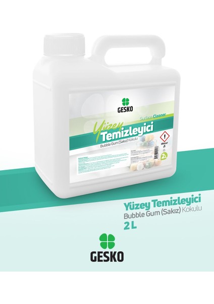 Bubble Gum (Sakız) Kokulu Yüzey Temizleyici 2lt