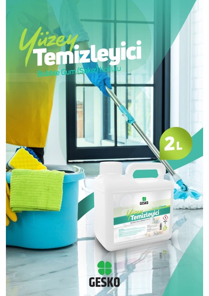 Bubble Gum (Sakız) Kokulu Yüzey Temizleyici 2lt fiyatları