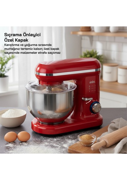 SMX-2770 Stand Mikser Kırmızı modelleri