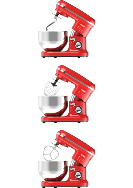 SMX-2770 Stand Mikser Kırmızı