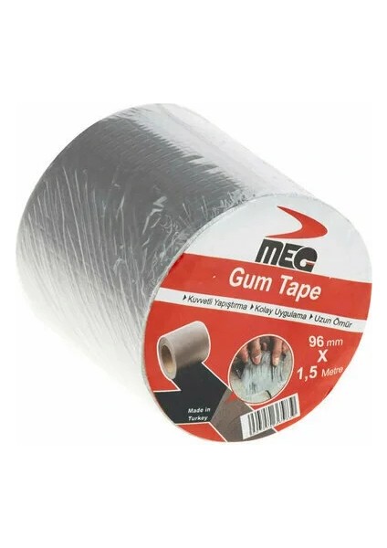 Çok Amaçlı Kuvvetli Yapıştırma Bandı Çamur Bant Su Geçirmez Tamir Bandı Su Sızdırmaz Bant 96 mm x 1.5 mt (5148) fırsatları