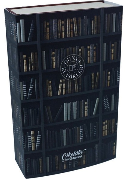 Dünya Klasikleri Temalı Ciltli Kitap Seti, Zarif ve Şık Tasarım