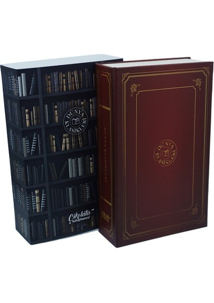 Dünya Klasikleri Temalı Ciltli Kitap Seti, Zarif ve Şık Tasarım fiyatları