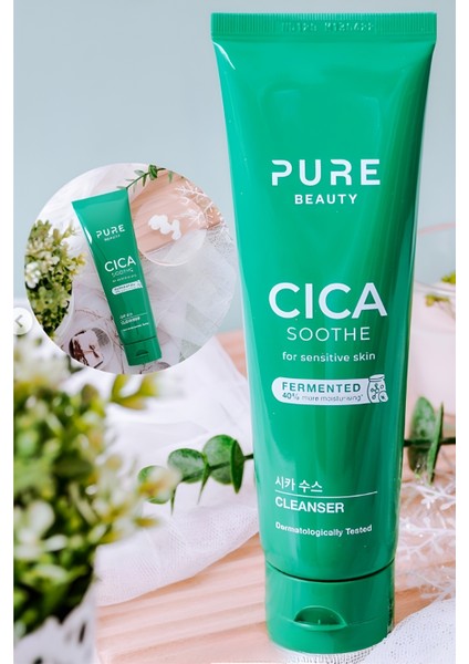 Hassas Ciltler Için Cıca Soothe Cleanser | Yüz Temizleme Jeli 125ML
