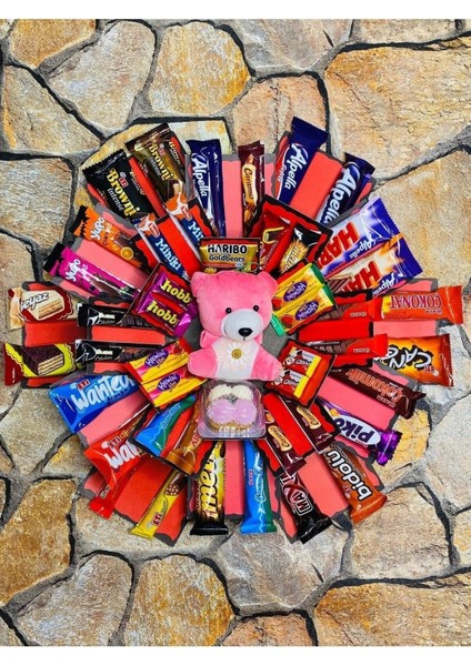 Renkli Çikolatalı Patlayan Hediye Kutusu, Eğlence Dolu Anlar Için Mükemmel