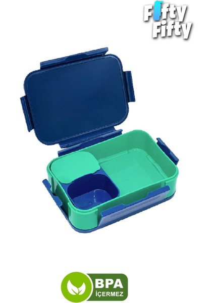 900 ml Tek Kat 3 Bölme Çocuk Beslenme Kutusu -FFB1270 modelleri