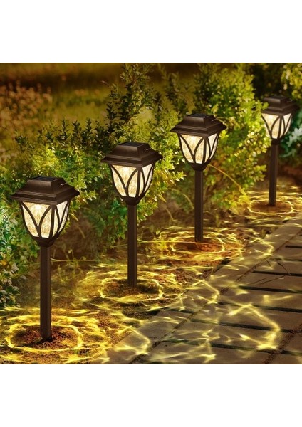 6'lı Solar Bahçe Aydınlatması Gün Işığı fırsatları