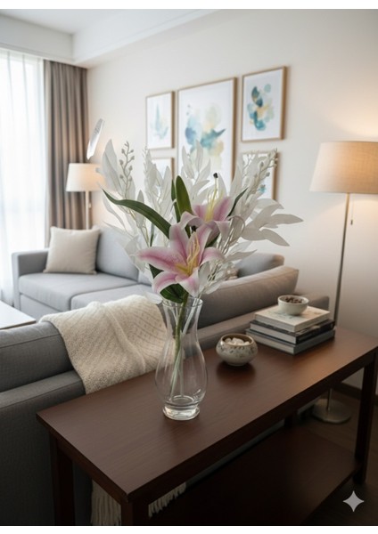 Zeytin Dalı Lilyum Özel Aranjmanı Yılbaşı Özel Gün& Dekor modelleri