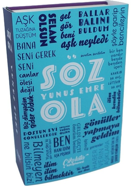 Yunus Emre Sözleri Temalı Ciltli Kitap, Ilham Veren Hikayeler ve Dizgi