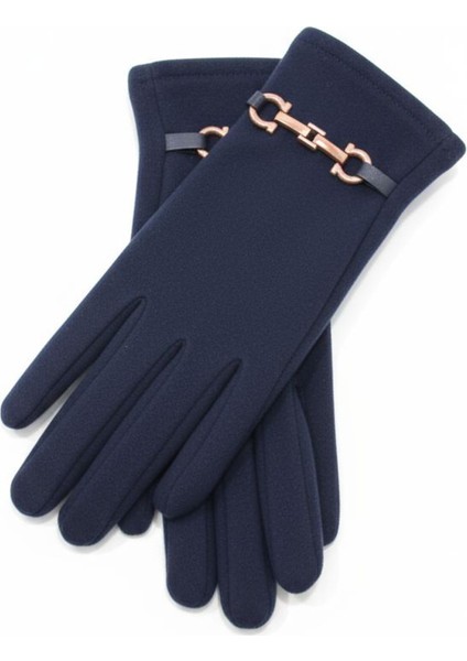 Suyutti Kadın Dokunmatik Süet Eldiven – Tokalı Kışlık Şık Model | Yeni Sezon 2026 Koleksiyonu